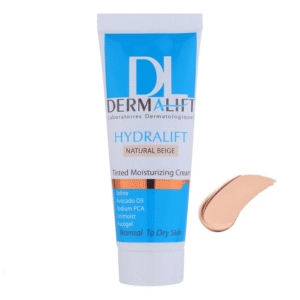 کرم مرطوب کننده رنگی بژ طبیعی درمالیفت مدلHYDRALIFT مناسب پوست‌های معمولی و خشک 40 میلی‌لیتر