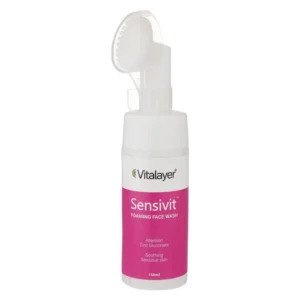 فوم شستشوی صورت ویتالیر مدل Sensivit مناسب پوست حساس حجم 150 میلی لیتر